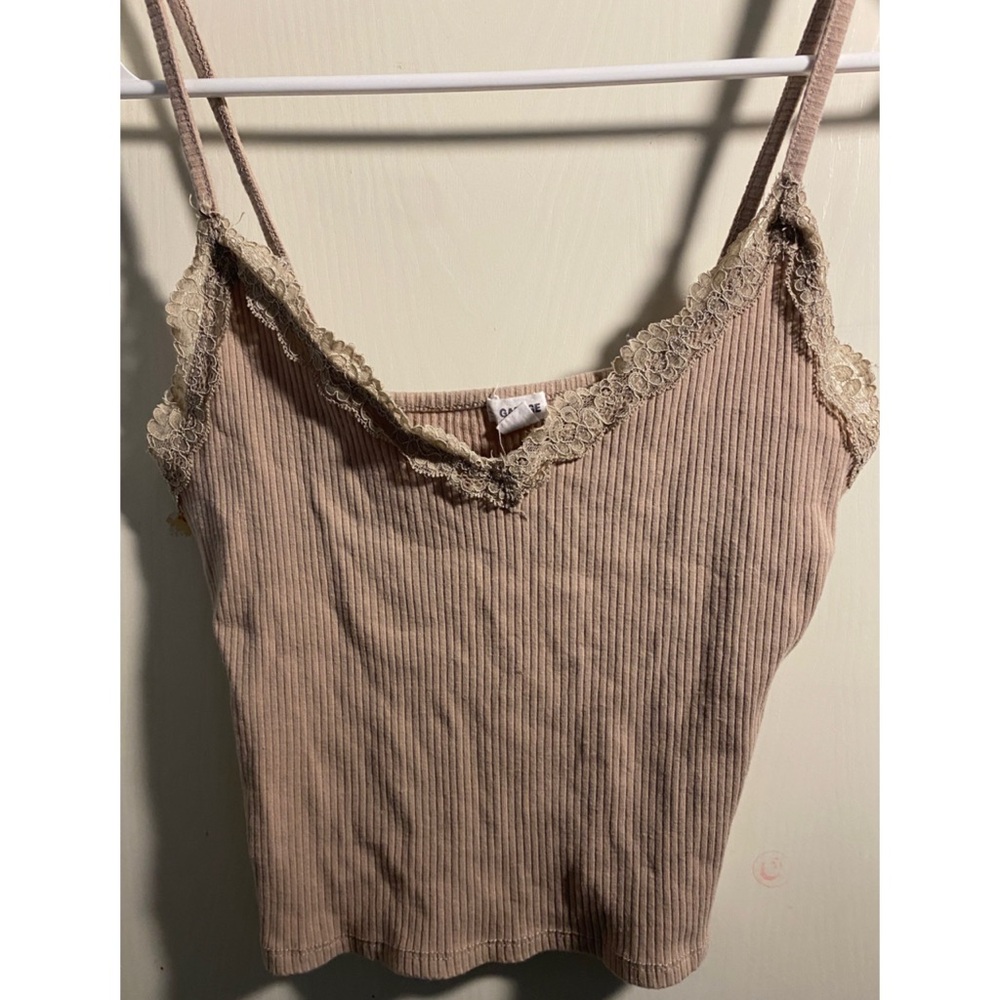cami cropped tank top